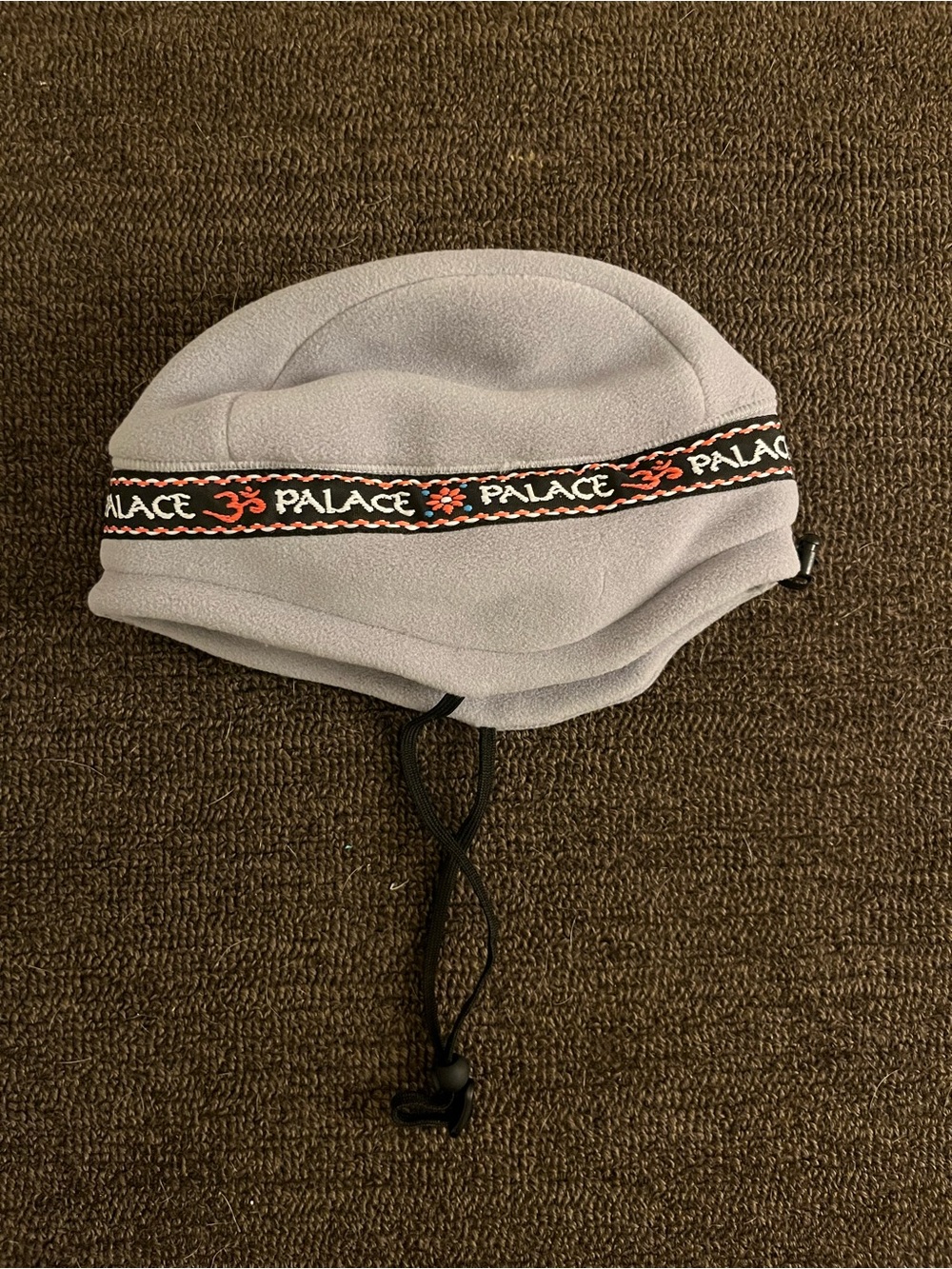 Palace x Polartec Earflap Beanie Grey